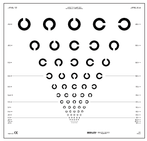 ETDRS远用视力表-C（500037）